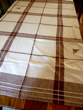 Vintage Nappe marron et