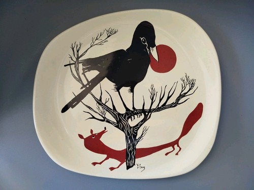 Assiette yvonne cruaz - assiette,