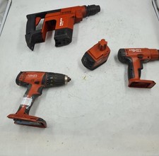 Lot Of 4 Various Hilti Tools, Te 5a, Sf 100-a, Sfc 22-a, Non Travail Pour Pièces