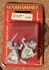 Warhammer Vlad and Isabella Von Carstein Vampire Counts Metal The Old World BNIB