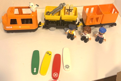 Lego duplo cargo train - lego, 10875