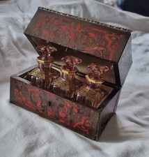 Rare French Boulle Marquetry Perfume Casket – Théodore Année. 1855 ca
