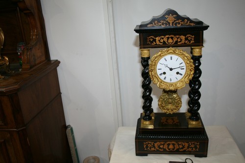 Pendule portique louis - pendule,