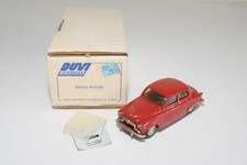 A2 1:43 DUVI KIT SIMCA ARONDE 9 ROUGE TRÈS PROCHE DU NEUF EN BOÎTE