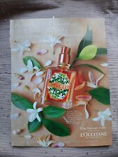 Publicité papier Parfum. L'Occitane Neroli de 2005 - Perfume Ad