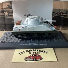 Altaya 1/43 , Collection Char de Combat , M4 Sherman Hiver Défaut