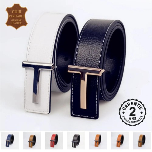 Ceinture homme cuir véritable - ceinture,