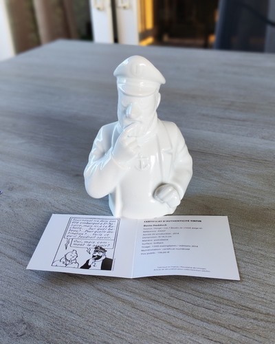 Buste haddock porcelaine - buste,