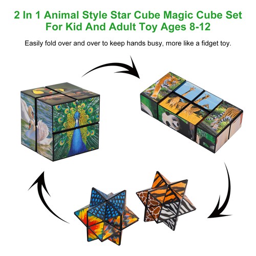 Animal style star cube - animal,