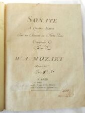 * RARE : PARTITIONS ANCIENNES DE MUSIQUE CLASSIQUE - MOZART - HAYDN - ROSSINI...