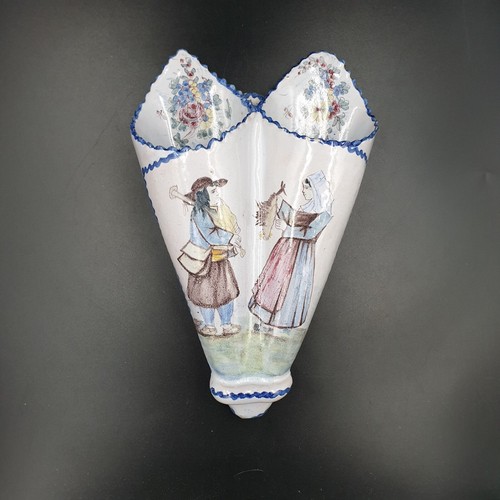 Bouquetiere murale double - bouquetiere,