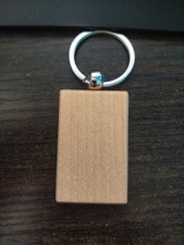 Porte-Cles bois Graver Avec