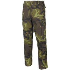 MFH Pantalon de combat US BDU Homme Randonnée Militaire Czech Woodland Camo
