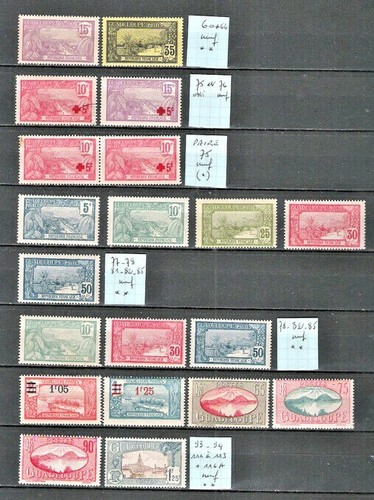 Timbres colonies françaises - françaises,