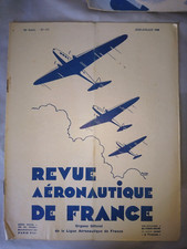 ANCIENNE REVUE AERONAUTIQUE DE FRANCE 07/1936  année 26 N°6-7 AVION AVIATION