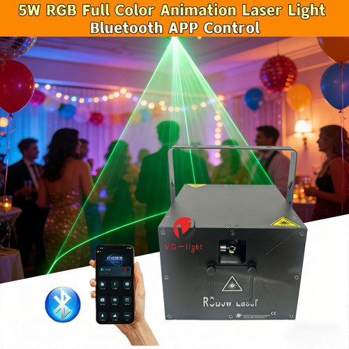 Rgb animation laser - animation,