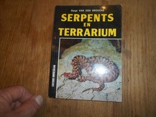 RARE SERGE VAN DEN BROUCKE SERPENTS EN TERRARIUM A 12€ ACH IMM FP COMP AVEC MOND