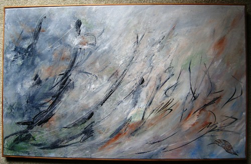 Huile sur toile voiliers - huile,