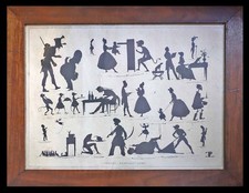 OMBRES FANTASTIQUES 1830 LEPOITTEVIN / jouet optique lanterne magique