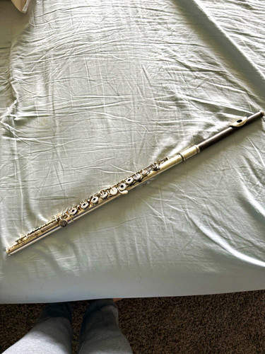 Open hole concert - hole, flute