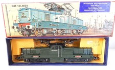 RARE HORNBY LOCOMOTIVE BB 12061 VERTE SUPERBE ETAT EN BOITE REF 6392