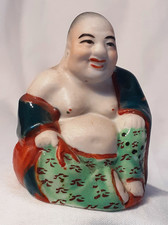 BOUDDHA RIEUR EN PORCELAINE