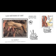FDC soie - Métiers d'art. Le