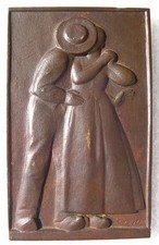 RARE PLAQUE MEDAILLE par