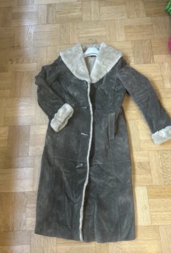 Manteau cuir vintage - cuir,