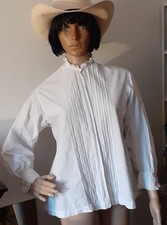 Chemisier ancien en coton