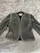 VICTOR COSTA Gray Silver