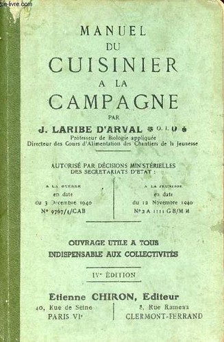 Manuel cuisinier la - manuel,
