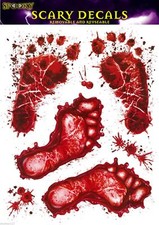 Autocollants halloween pieds - halloween,
