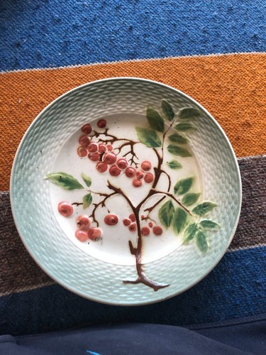 Assiette dessert barbotine - assiette,