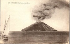 ITALIE STROMBOLI  carte postale ancienne [GIT-6749]