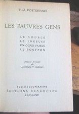 RUSSIE/DOSTOIEVSKI/OEUVRES/TOM