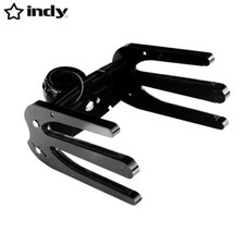 Support De Tour Wakeboard Pour Bateau Indy Noir Revêtu De Poudre