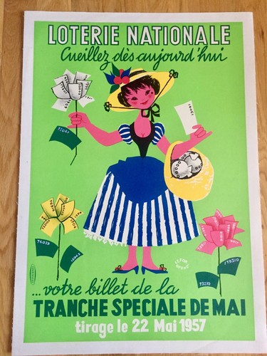 Ancienne affiche originale - ,