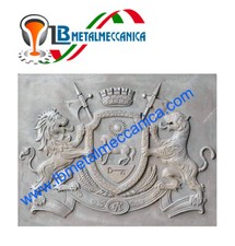 Fronton Plaque en fonte unie