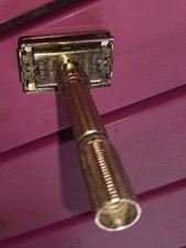 ANCIEN RASOIR MÉCANIQUE GILLETTE AJUSTABLE MADE IN USA