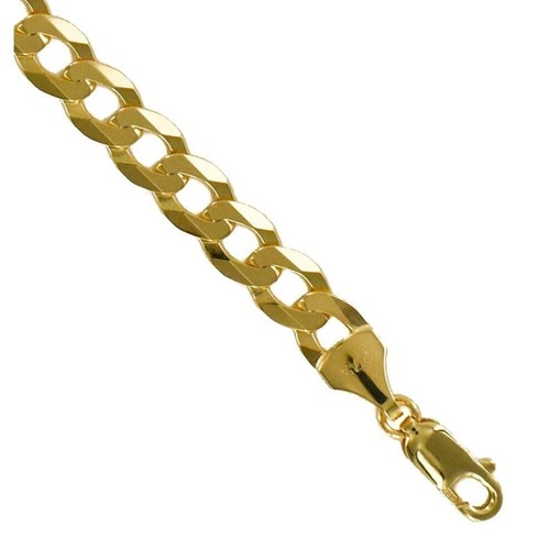 Chaîne jonc jaune - or,