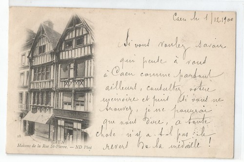 Caen maisons de la rue - 14, ,