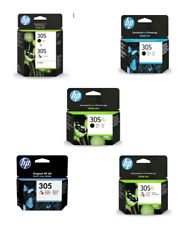 Cartouches Encres Noire et/ou Trois Couleurs Imprimante HP 305 Authentiques Neuf