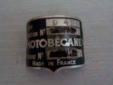 PLAQUE DES MINES MOTOBECANE D45S.