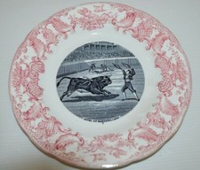 -ASSIETTE GIEN PORCELAINE