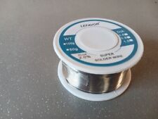 BOBINE FIL A SOUDER DIAMETRE 0.8 mm /  63% étain / 37% plomb flux 2%