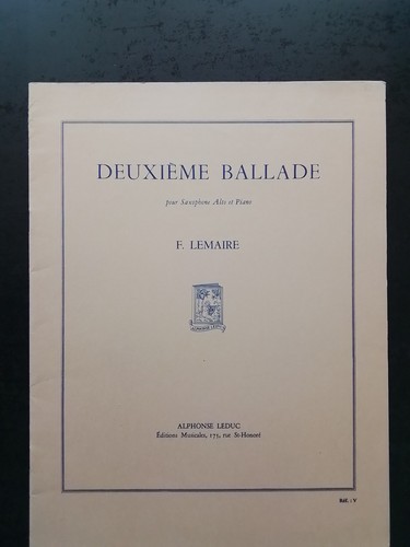 Partition felix lemaire - -,