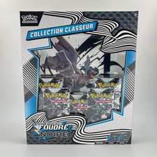 Pokémon TCG Coffret Collection Classeur EV10.5 Foudre Noire Neuf & Scellé Cartes