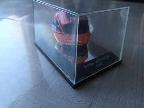Casque gilles villeneuve - f1,