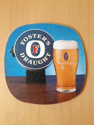 Fosters vintage beer - fosters, mat